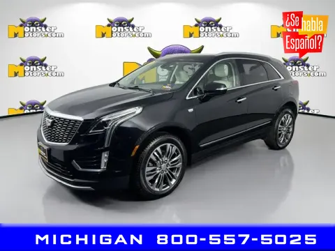 Black 2022 Cadillac XT5 Premium Luxury for sale in Michigan Center, MI