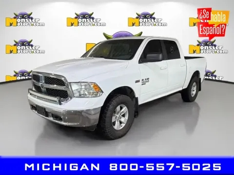 White 2019 Ram 1500 Classic SLT for sale in Michigan Center, MI