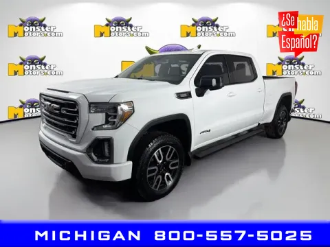 White 2022 GMC Sierra 1500 Limited AT4 for sale in Michigan Center, MI