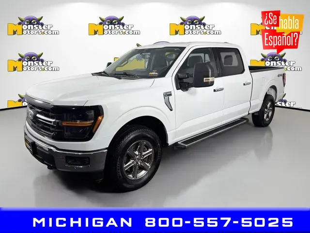 White 2024 Ford F-150 XLT for sale in Michigan Center, MI