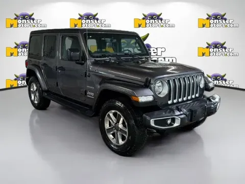 Another view of 2023 Jeep Wrangler Sahara for sale in Michigan Center, MI at Monster Motors - Jackson, MI