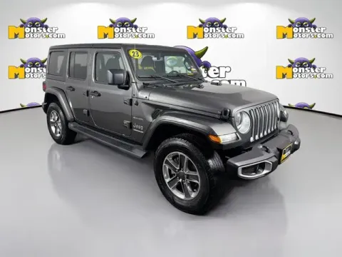 Another view of 2023 Jeep Wrangler Sahara for sale in Michigan Center, MI at Monster Motors - Jackson, MI