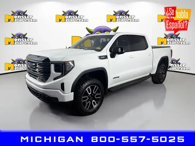 White 2025 GMC Sierra 1500 AT4 for sale in Michigan Center, MI
