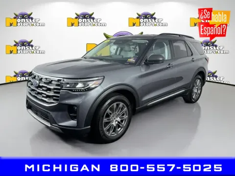 Gray 2025 Ford Explorer Active for sale in Michigan Center, MI