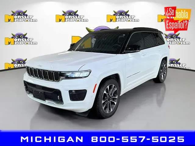 Gray 2024 Jeep Grand Cherokee L Overland for sale in Michigan Center, MI