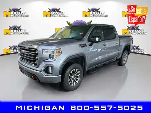 Blue 2019 GMC Sierra 1500 AT4 for sale in Michigan Center, MI
