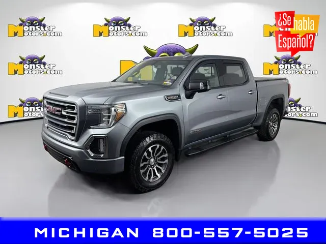 Blue 2019 GMC Sierra 1500 AT4 for sale in Michigan Center, MI