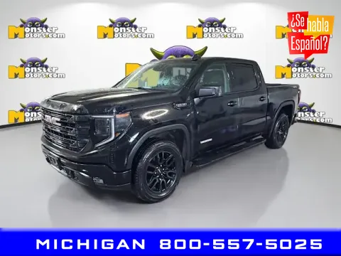 Black 2022 GMC Sierra 1500 Elevation for sale in Michigan Center, MI