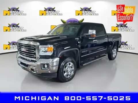 Blue 2019 GMC Sierra 2500HD SLT for sale in Michigan Center, MI