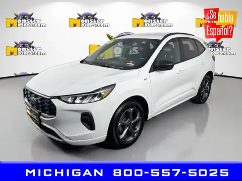 Blue 2023 Ford Escape ST-Line for sale in Michigan Center, MI