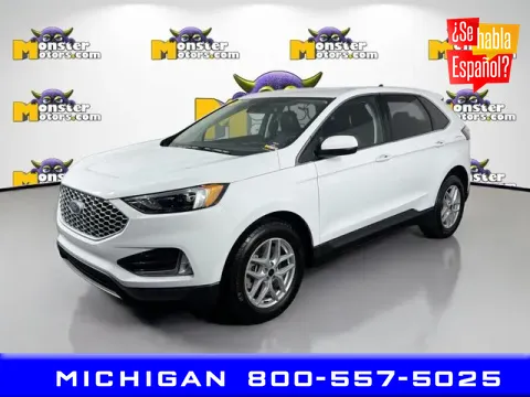 White 2024 Ford Edge SEL for sale in Michigan Center, MI