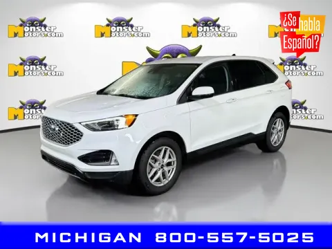 White 2024 Ford Edge SEL for sale in Michigan Center, MI