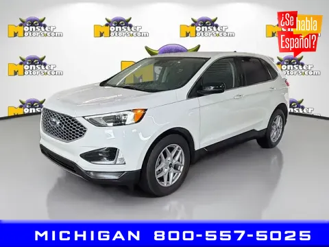 White 2024 Ford Edge SEL for sale in Michigan Center, MI