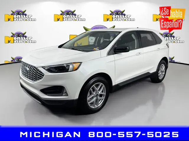 White 2024 Ford Edge SEL for sale in Michigan Center, MI