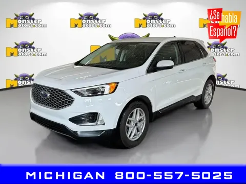 White 2024 Ford Edge SEL for sale in Michigan Center, MI