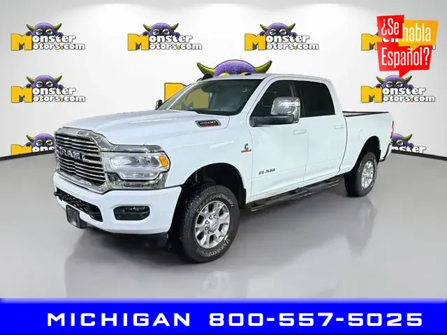 White 2024 Ram 2500 Laramie for sale in Michigan Center, MI