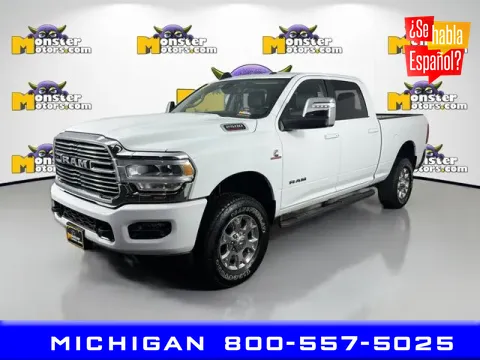 White 2024 Ram 2500 Laramie for sale in Michigan Center, MI
