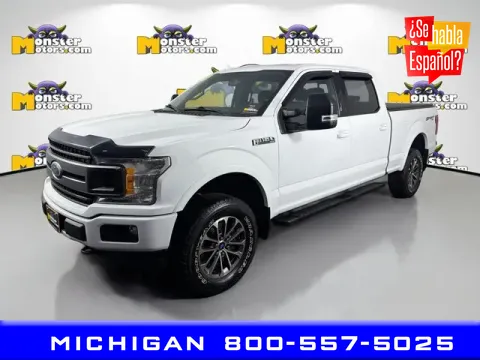 White 2018 Ford F-150 XLT for sale in Michigan Center, MI