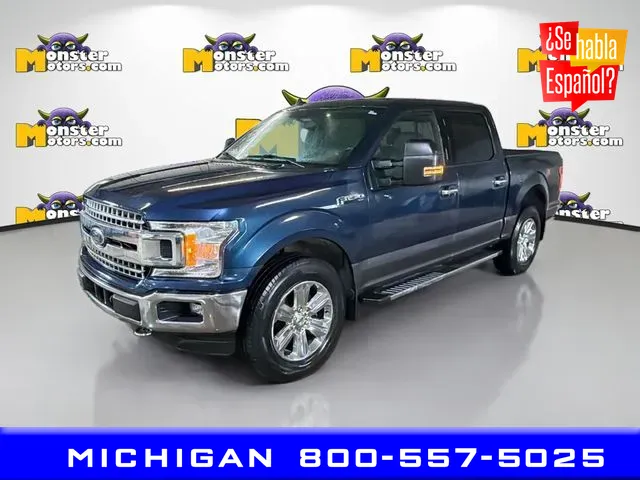 Blue 2019 Ford F-150 XLT for sale in Michigan Center, MI