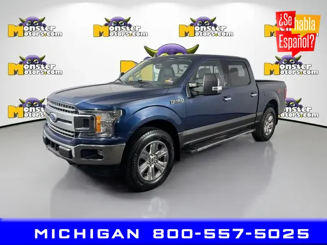 Blue 2019 Ford F-150 XLT for sale in Michigan Center, MI