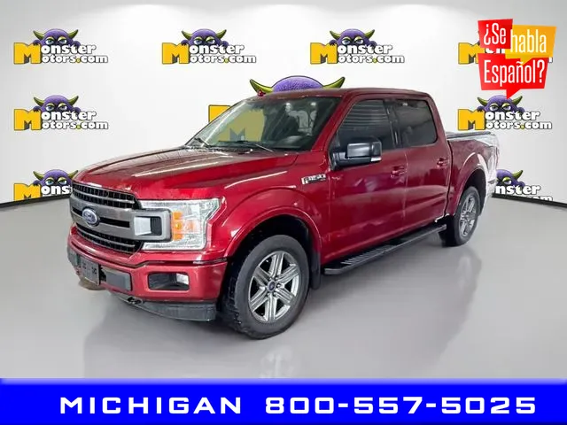 Gray 2018 Ford F-150 XLT for sale in Michigan Center, MI