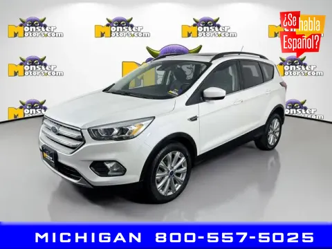 Blue 2019 Ford Escape SEL for sale in Michigan Center, MI