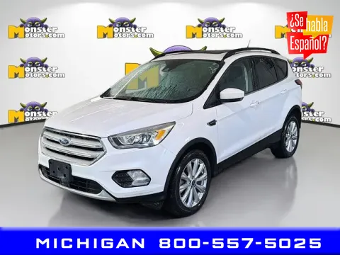 Blue 2019 Ford Escape SEL for sale in Michigan Center, MI