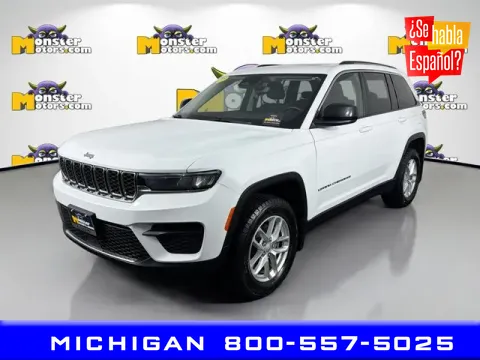 Silver 2022 Jeep Grand Cherokee Laredo for sale in Michigan Center, MI