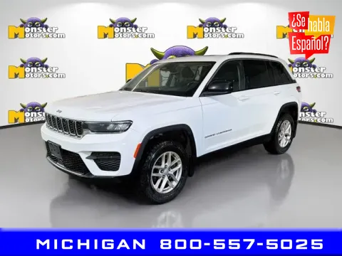 Silver 2022 Jeep Grand Cherokee Laredo for sale in Michigan Center, MI