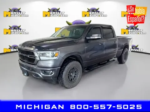 Silver 2019 Ram 1500 Rebel for sale in Michigan Center, MI