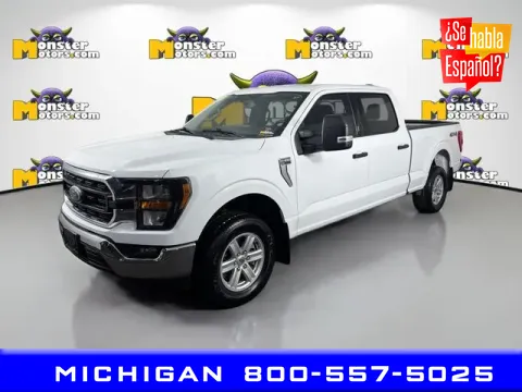 White 2023 Ford F-150 XLT for sale in Michigan Center, MI