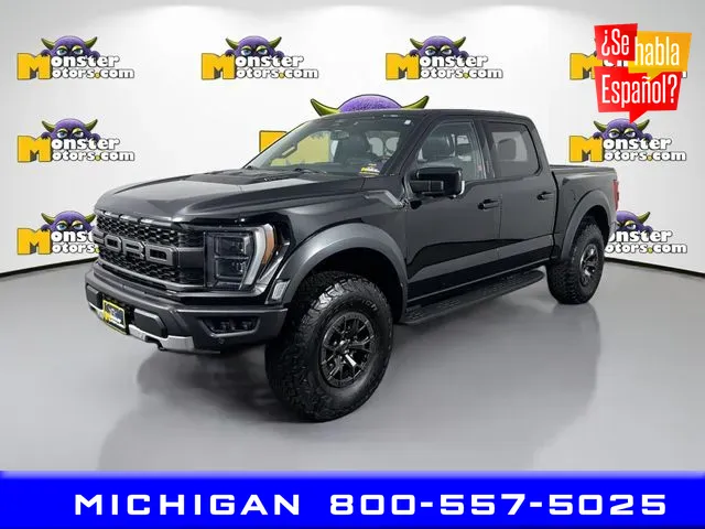 Black 2022 Ford F-150 Raptor for sale in Michigan Center, MI