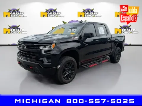 Black 2025 Chevrolet Silverado 1500 LT Trail Boss for sale in Michigan Center, MI