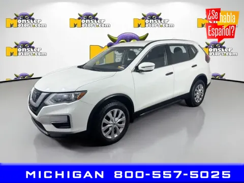 White 2018 Nissan Rogue S for sale in Michigan Center, MI