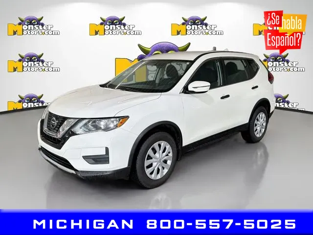 White 2018 Nissan Rogue S for sale in Michigan Center, MI