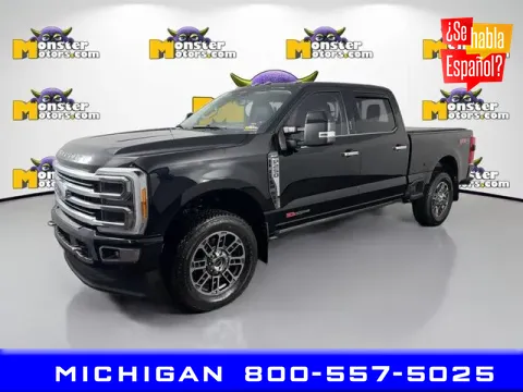 Black 2023 Ford F-250SD Limited for sale in Michigan Center, MI