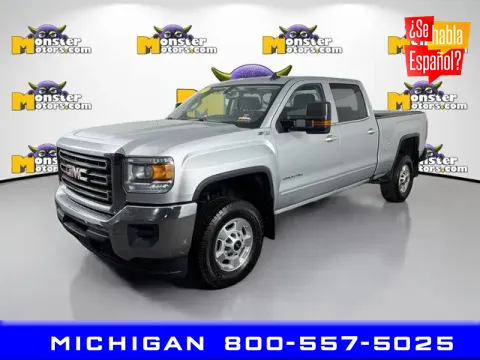 Silver 2017 GMC Sierra 2500HD SLE for sale in Michigan Center, MI