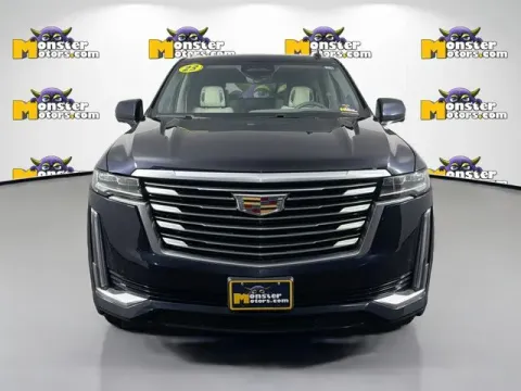Photos of 2023 Cadillac Escalade ESV Premium Luxury Platinum for sale in Michigan Center, MI at Monster Motors - Jackson, MI