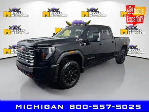Black 2025 GMC Sierra 2500HD AT4 for sale in Michigan Center, MI