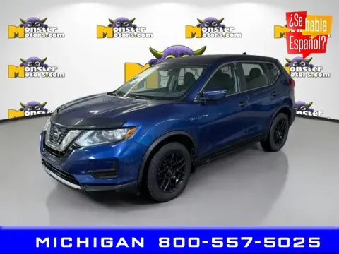Blue 2019 Nissan Rogue for sale in Michigan Center, MI