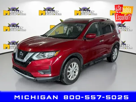 Red 2020 Nissan Rogue for sale in Michigan Center, MI