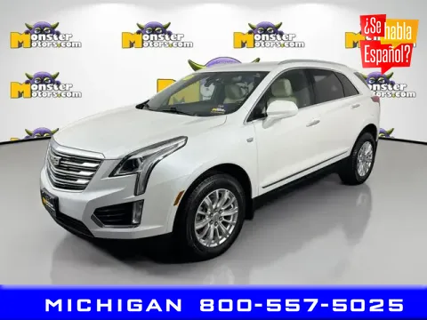 White 2017 Cadillac XT5 for sale in Michigan Center, MI