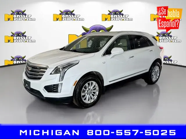 White 2017 Cadillac XT5 for sale in Michigan Center, MI