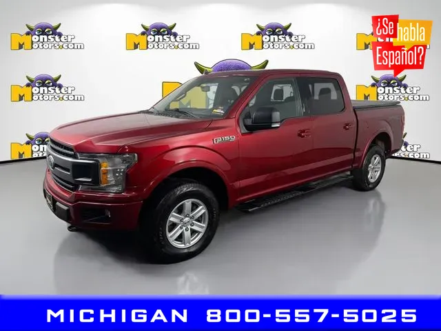 Blue 2019 Ford F-150 XLT for sale in Michigan Center, MI