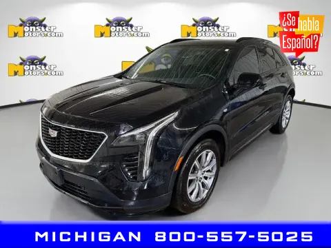 Black 2019 Cadillac XT4 Sport for sale in Michigan Center, MI