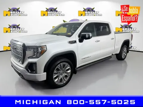 White 2021 GMC Sierra 1500 Denali for sale in Michigan Center, MI