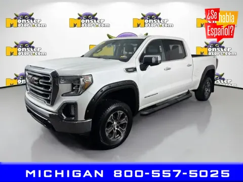 Blue 2020 GMC Sierra 1500 SLT for sale in Michigan Center, MI
