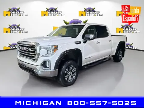 Blue 2020 GMC Sierra 1500 SLT for sale in Michigan Center, MI
