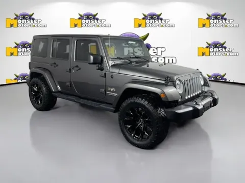 Another view of 2018 Jeep Wrangler JK Unlimited Sahara for sale in Michigan Center, MI at Monster Motors - Jackson, MI