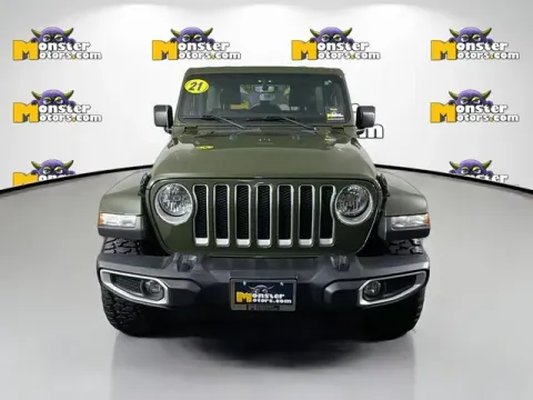 Photos of 2021 Jeep Wrangler Unlimited Sahara for sale in Michigan Center, MI at Monster Motors - Jackson, MI